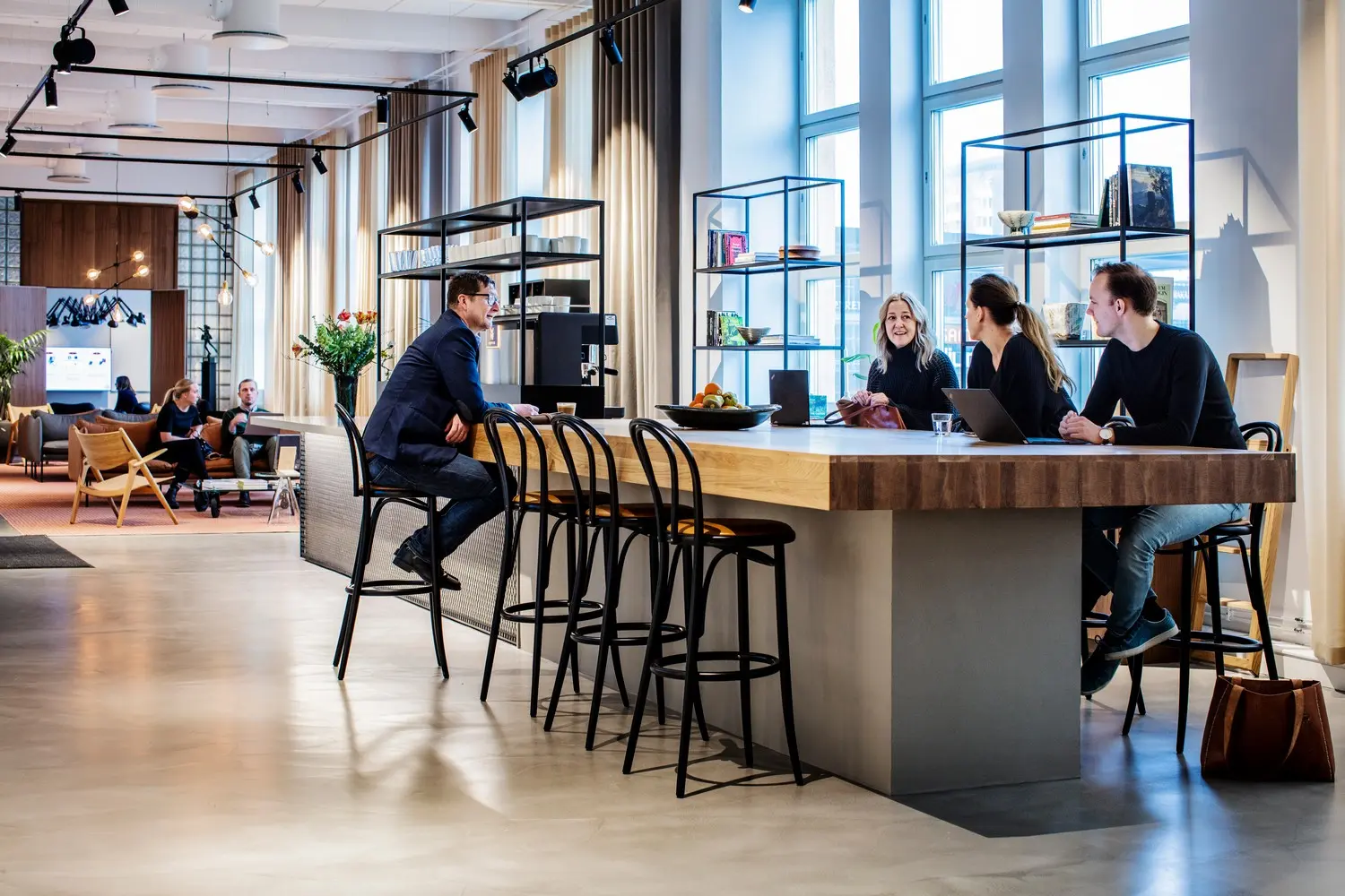 Thonet sandalye, thonet bar sandalye